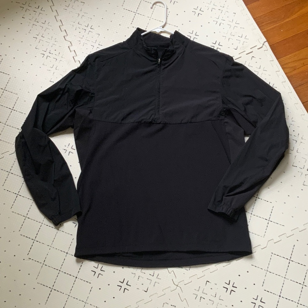 lululemon athletica Men's Black Windbreaker